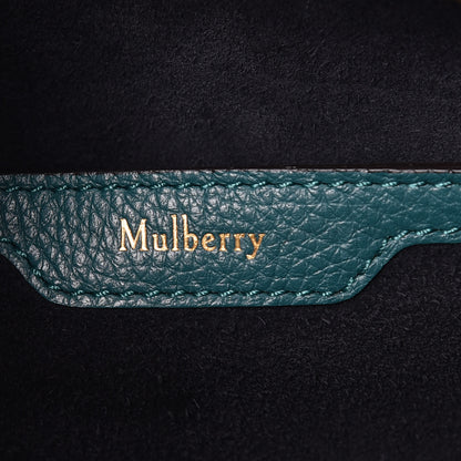 Mulberry Classic Grain Small Bayswater Zip Tote Ocean Green 8 of 9