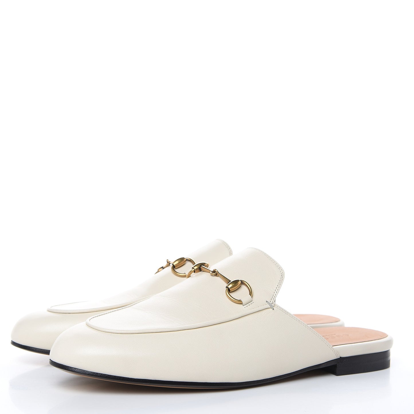 Malaga Kid Womens Princetown Slippers 40.5 Mystic White