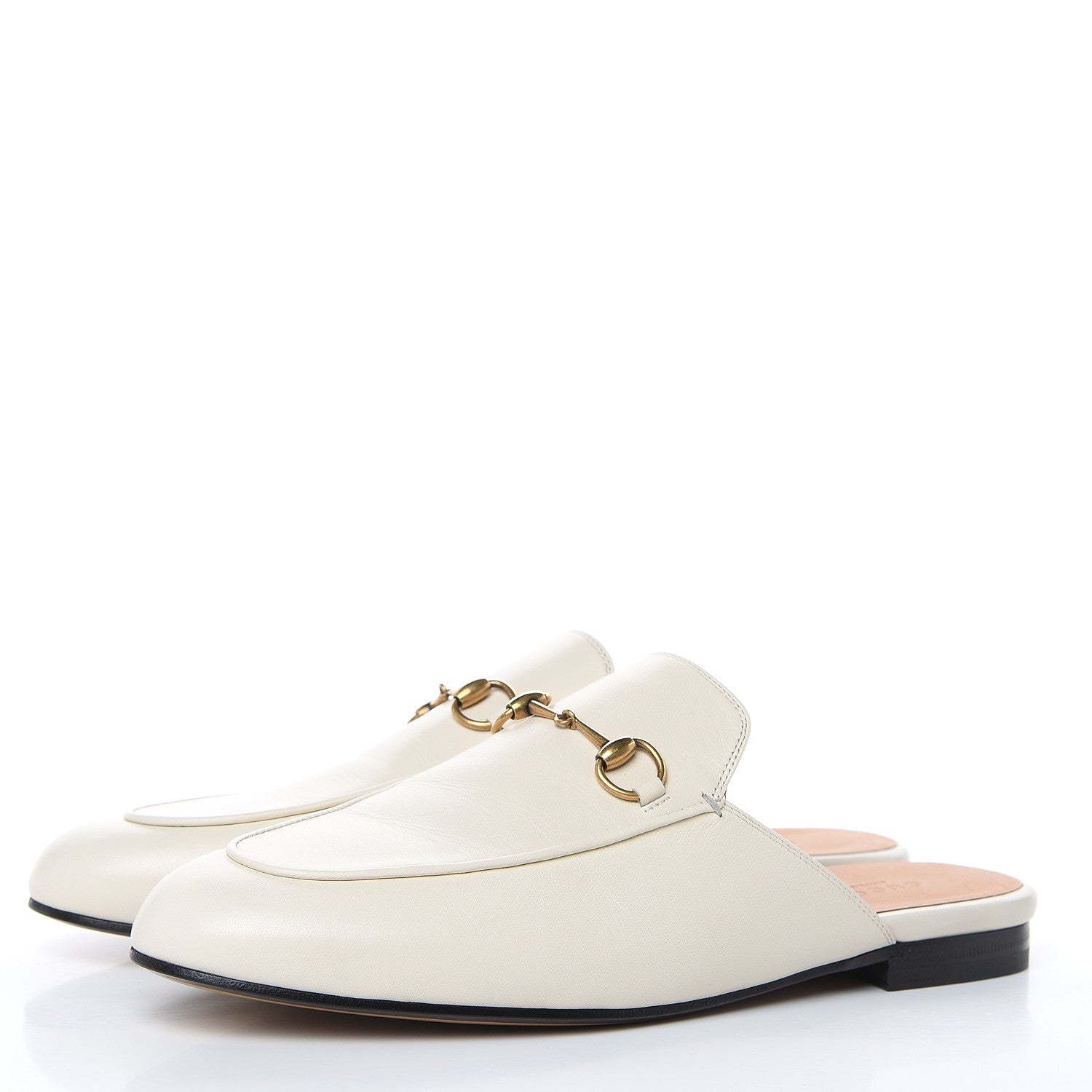Gucci Malaga Kid Womens Princetown Slippers 40.5 Mystic White 3 of 10