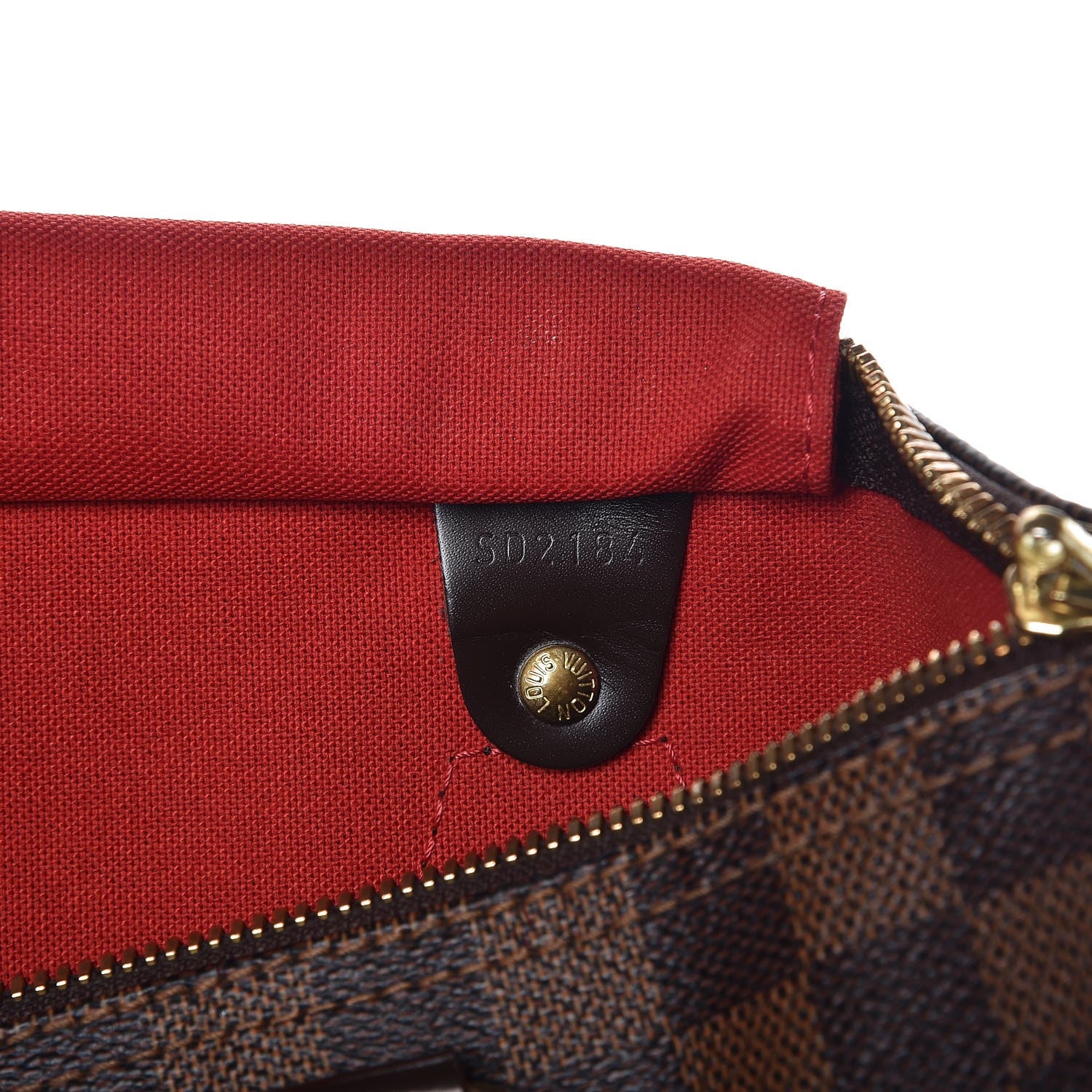 Louis Vuitton Damier Ebene Speedy Bandouliere 30 7 of 15