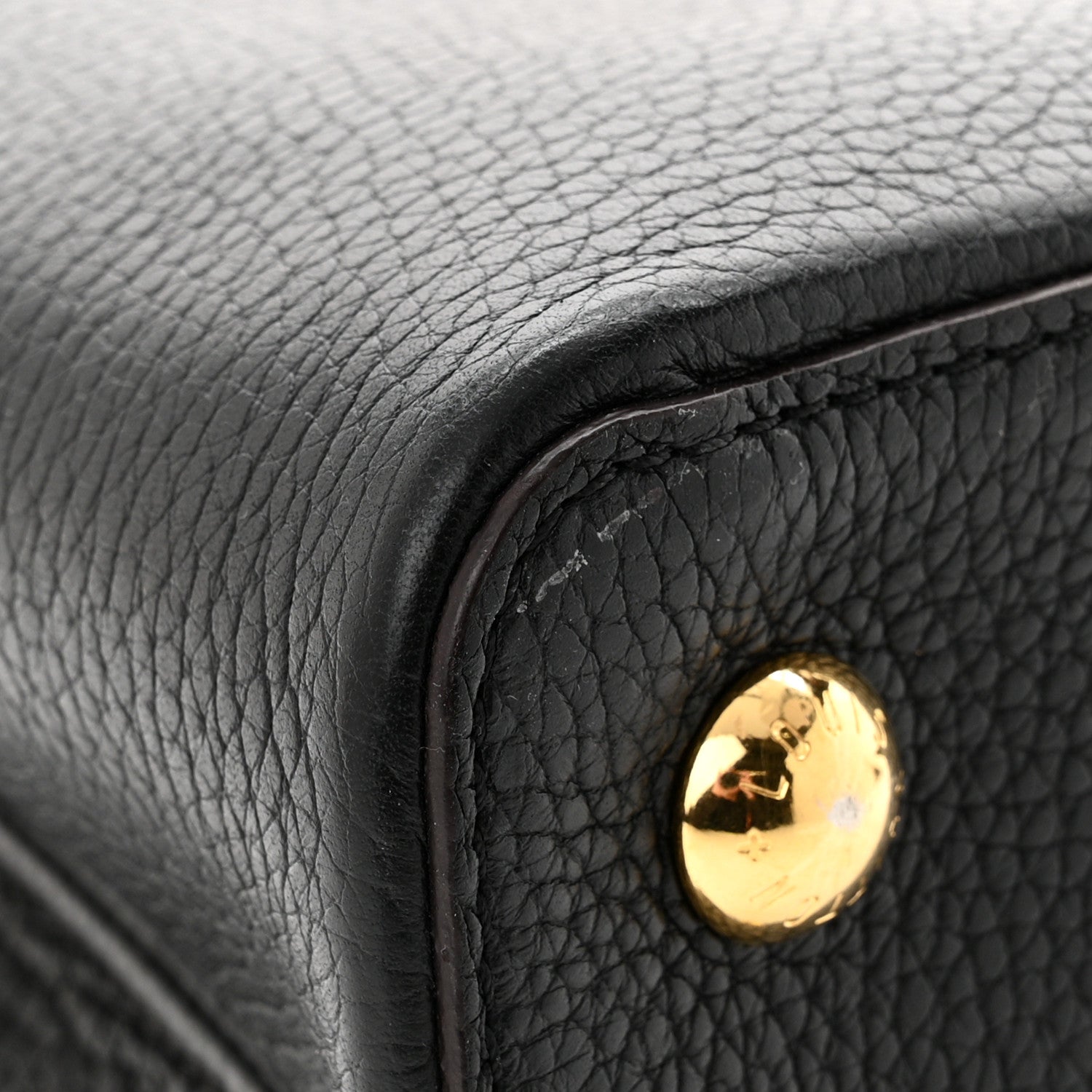 Louis Vuitton Taurillon Capucines PM Black 11 of 11