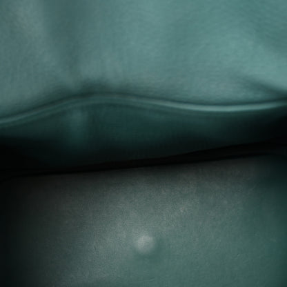 Hermes Taurillon Clemence Lindy 30 Malachite 5 of 10