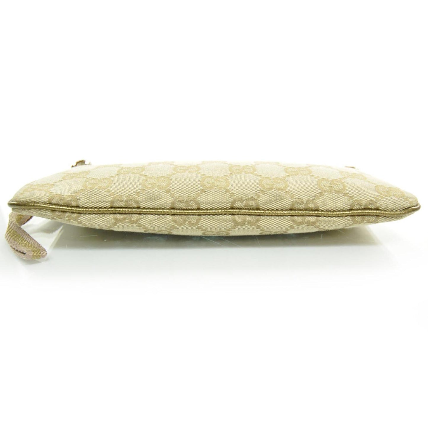 Monogram Web Wristlet