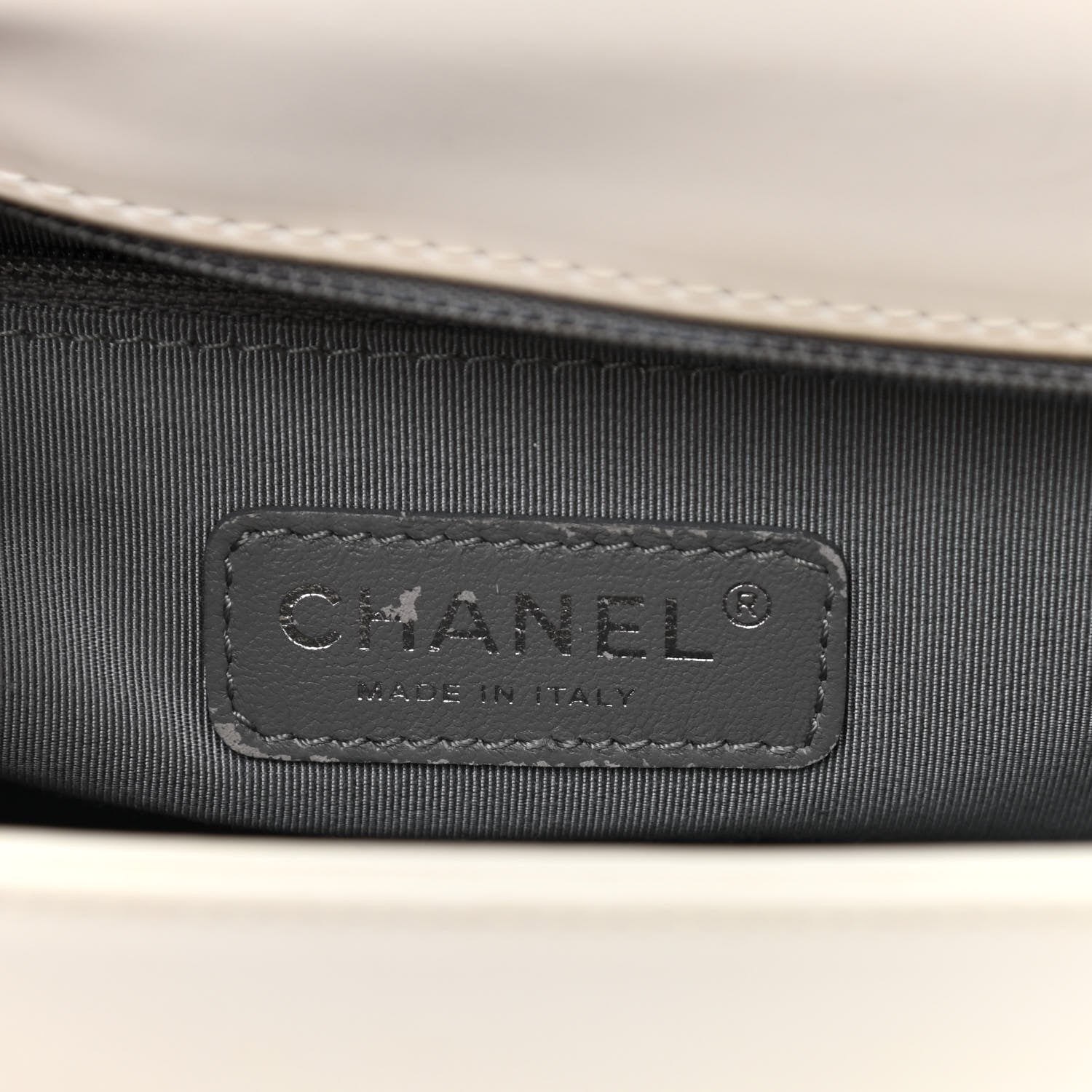 Chanel Glazed Calfskin Medium Boy Flap White 6 of 12