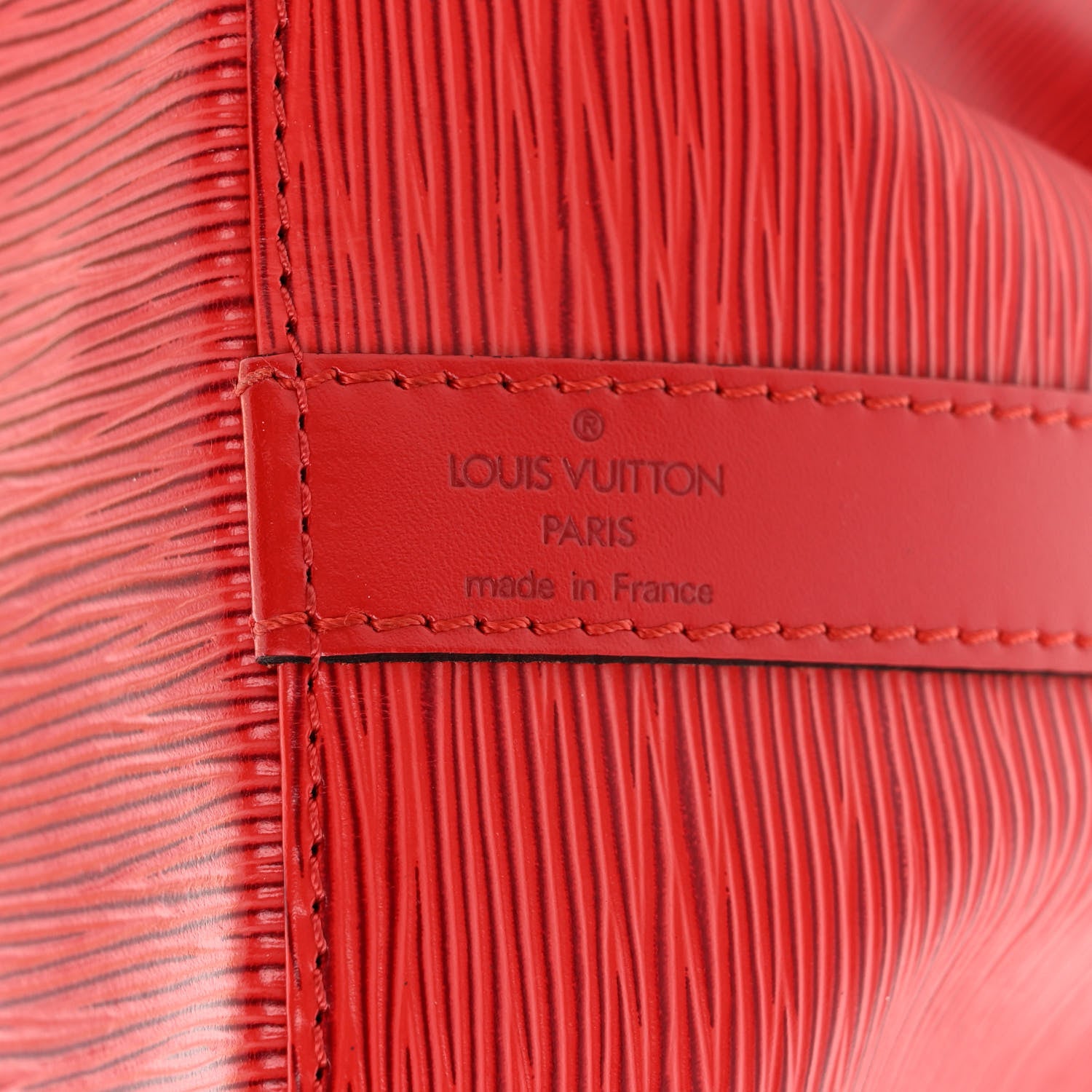 Louis Vuitton Epi Petit Noe Castillan Red 6 of 11