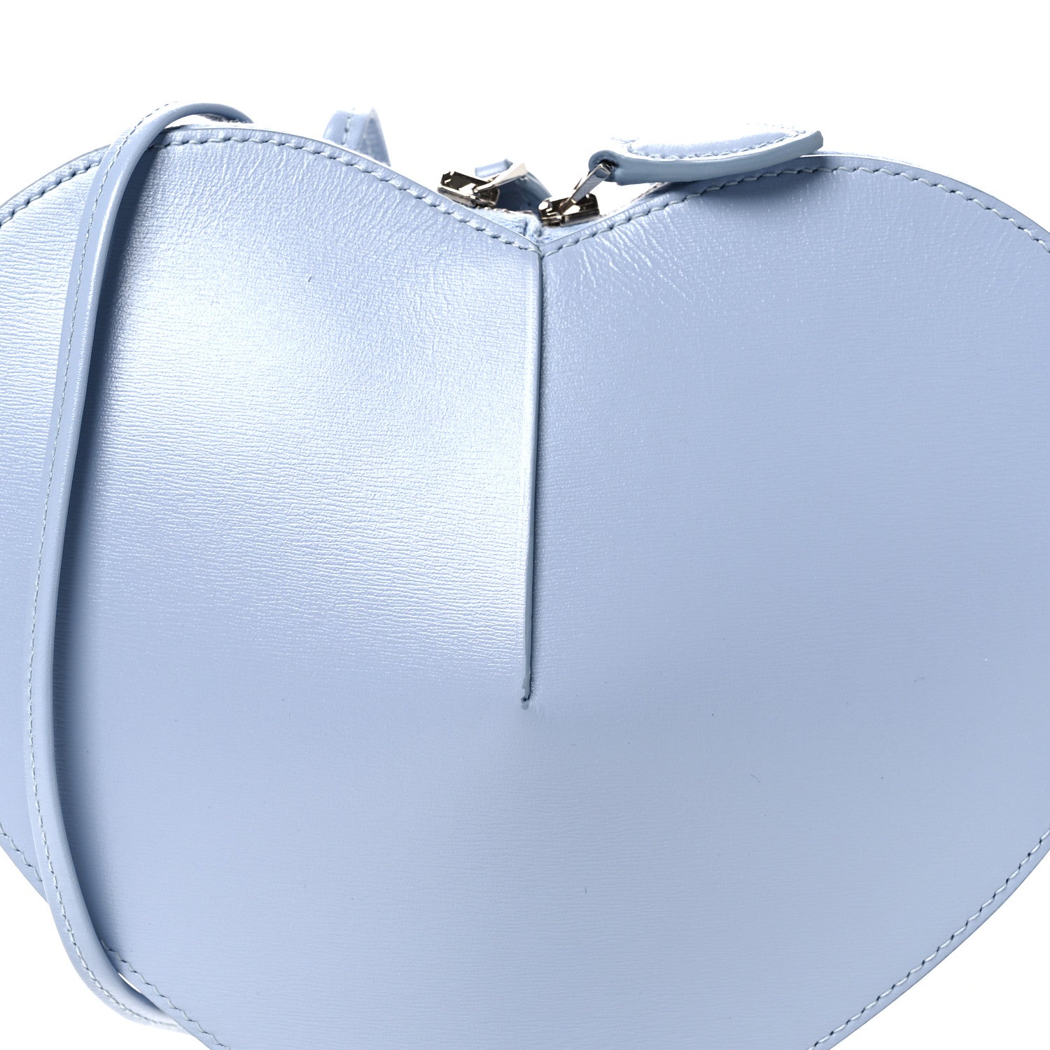 Alaia Calfskin Le Coeur Bag Bleu Delave 7 of 10