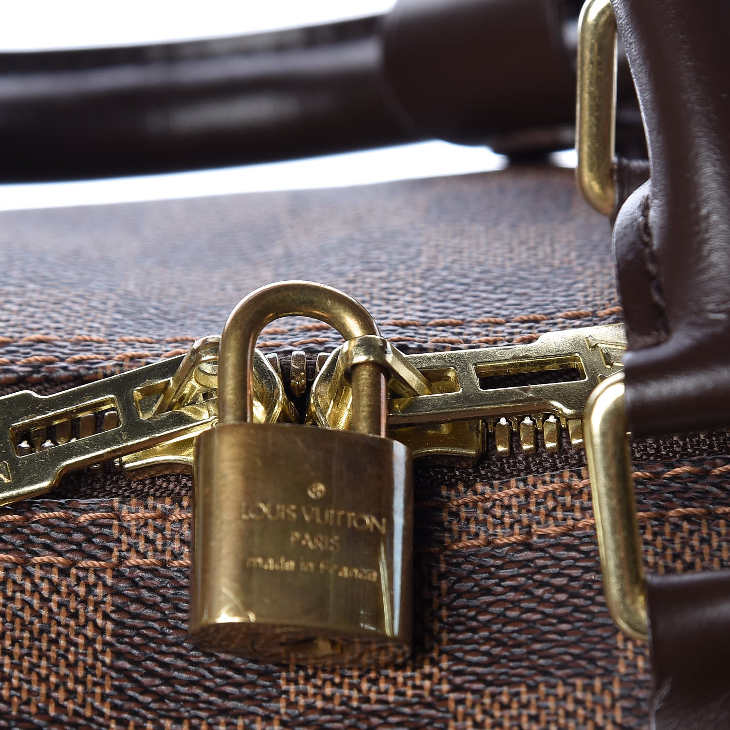 Louis Vuitton Damier Ebene Keepall Bandouliere 45 18 of 18