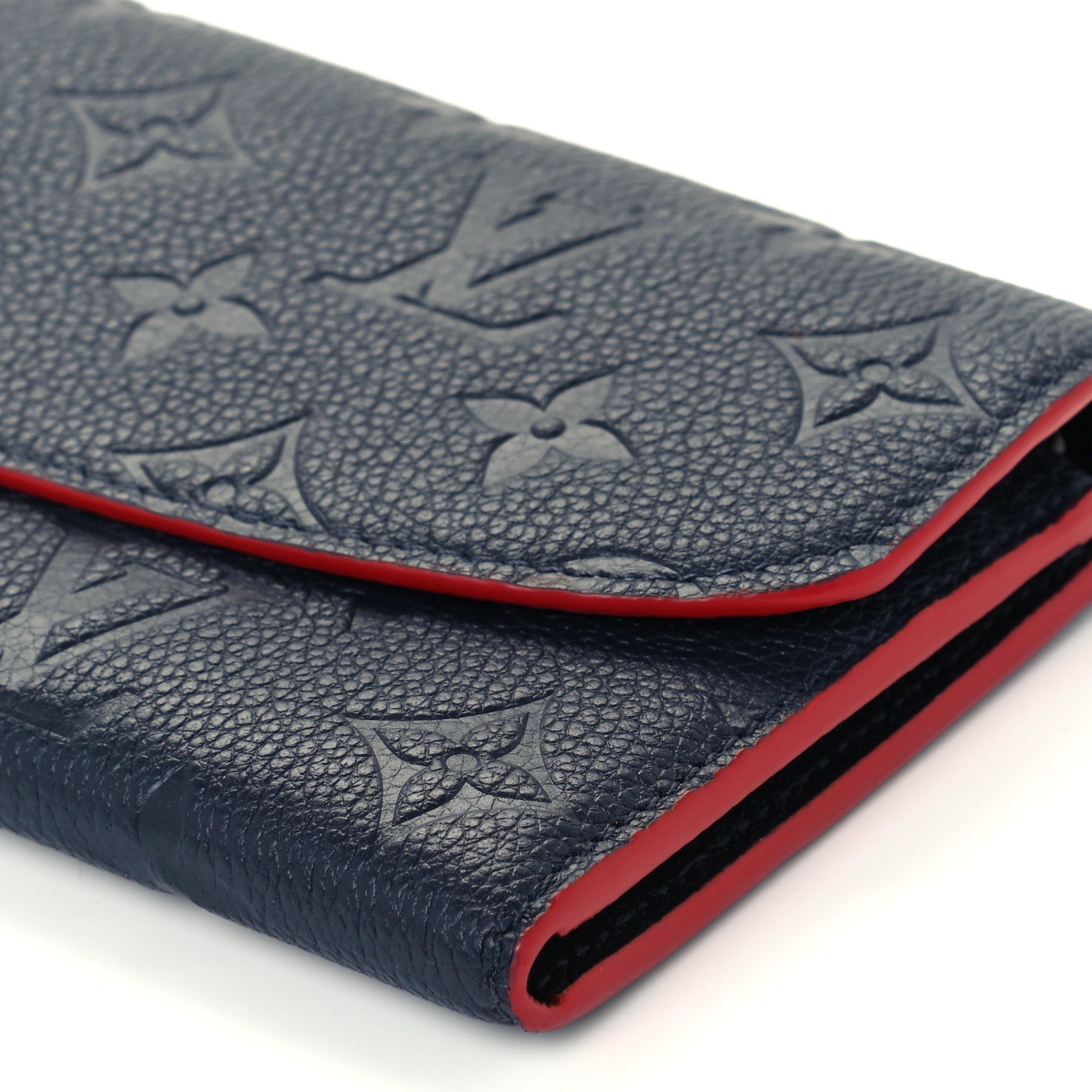 Louis Vuitton Empreinte Emilie Wallet Marine Rouge 8 of 8