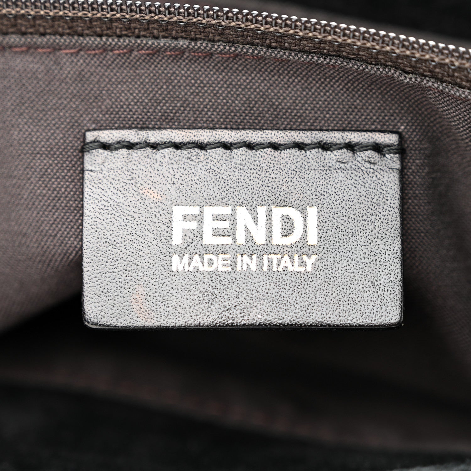 Fendi Vitello Savana Big Forever Mama Baguette Dark Brown 6 of 12