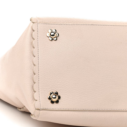 Mulberry Classic Calfskin Cecily Flower Tote Ballet Pink 10 of 12