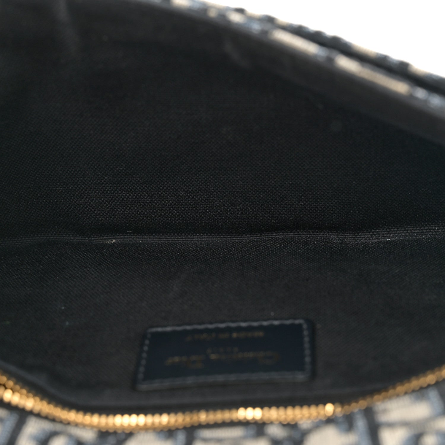 Christian Dior Oblique 30 Montaigne Chain Pouch Blue 5 of 12