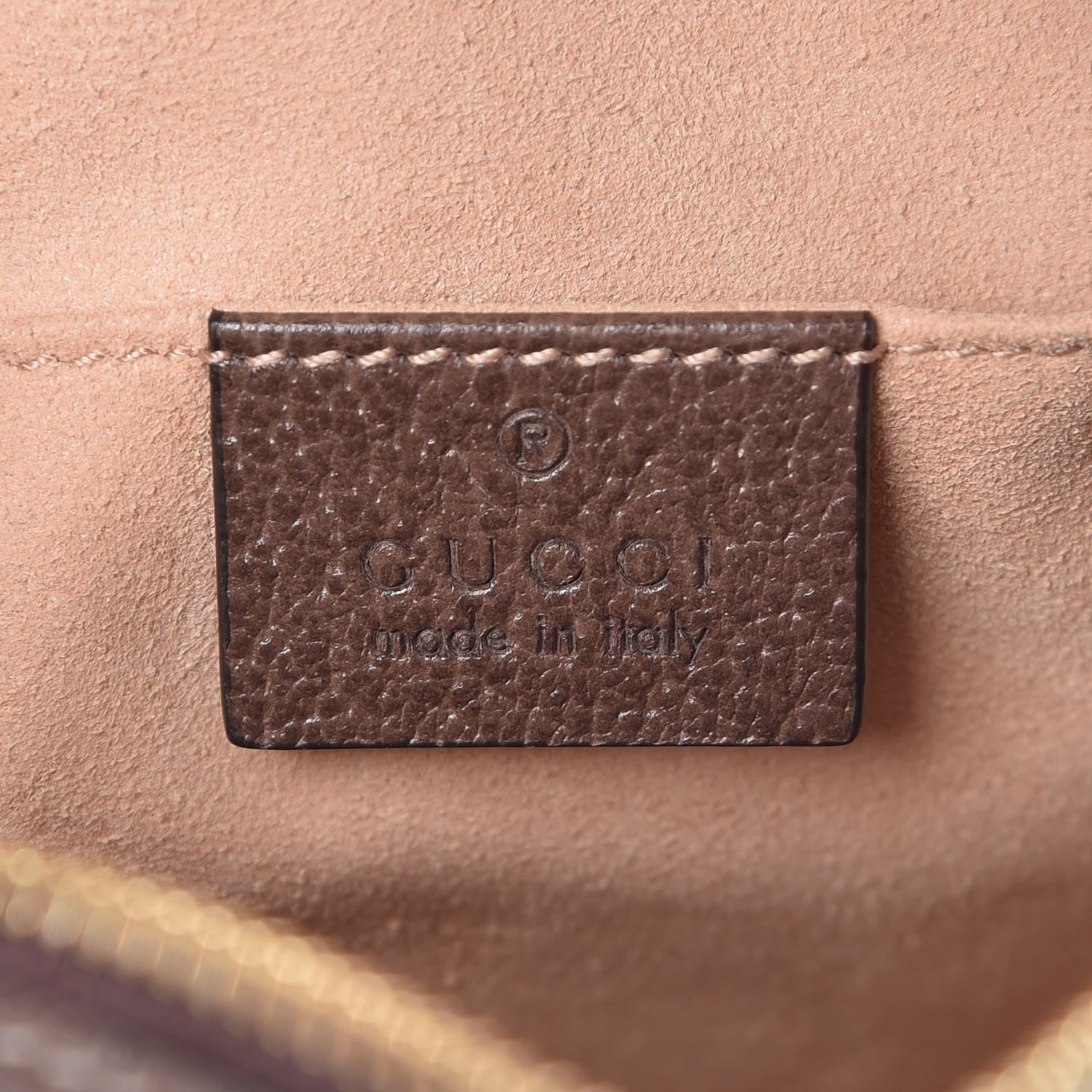 Gucci GG Supreme Monogram Web Mini Ophidia Shoulder Bag Brown 6 of 11