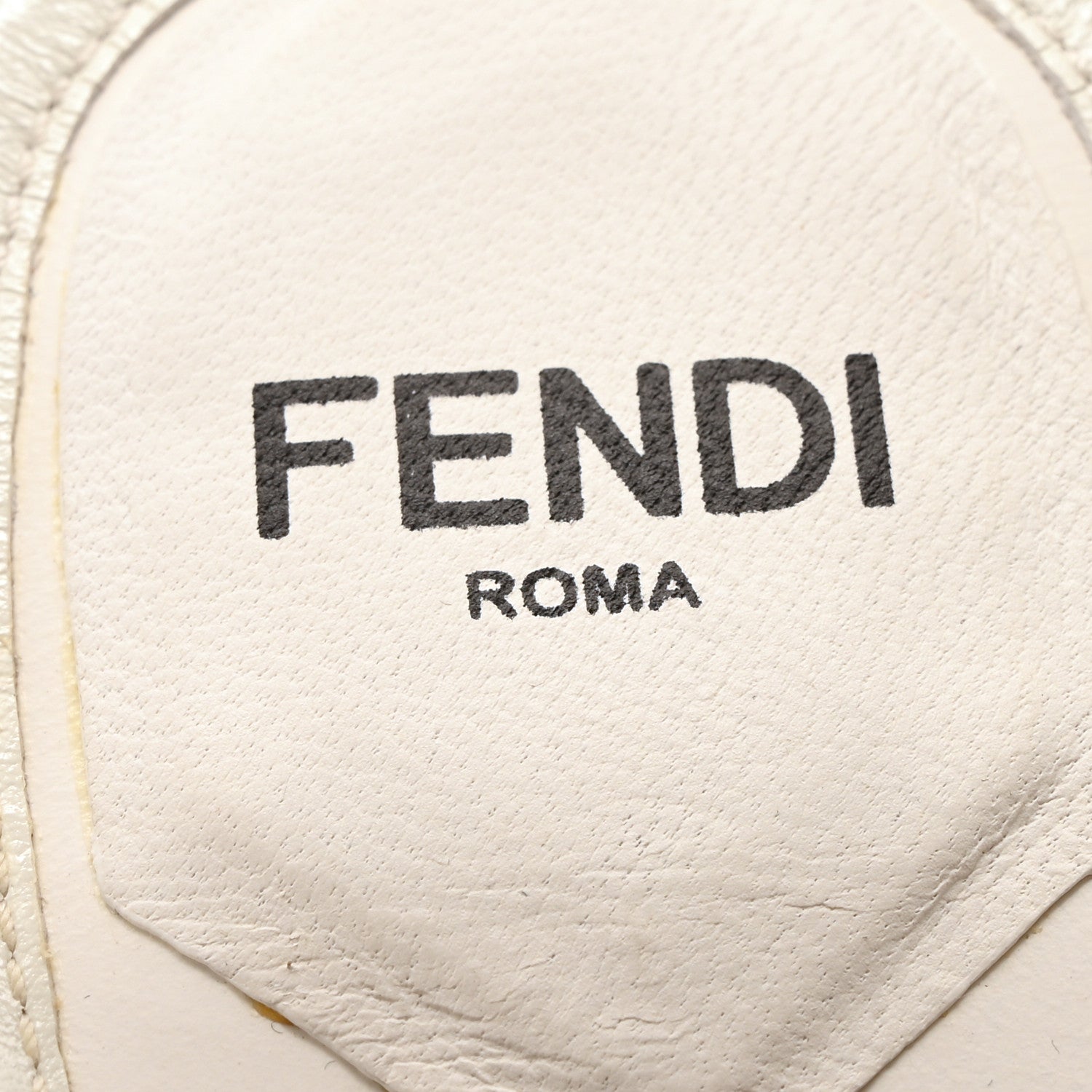 Fendi Vitello Promenade Slingback Sandals 37 White 8 of 9