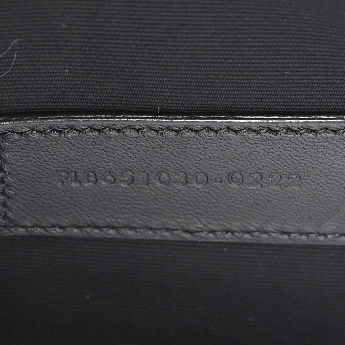 Grain De Poudre Textured Mixed Matelasse Triquilt Monogram Clutch Black