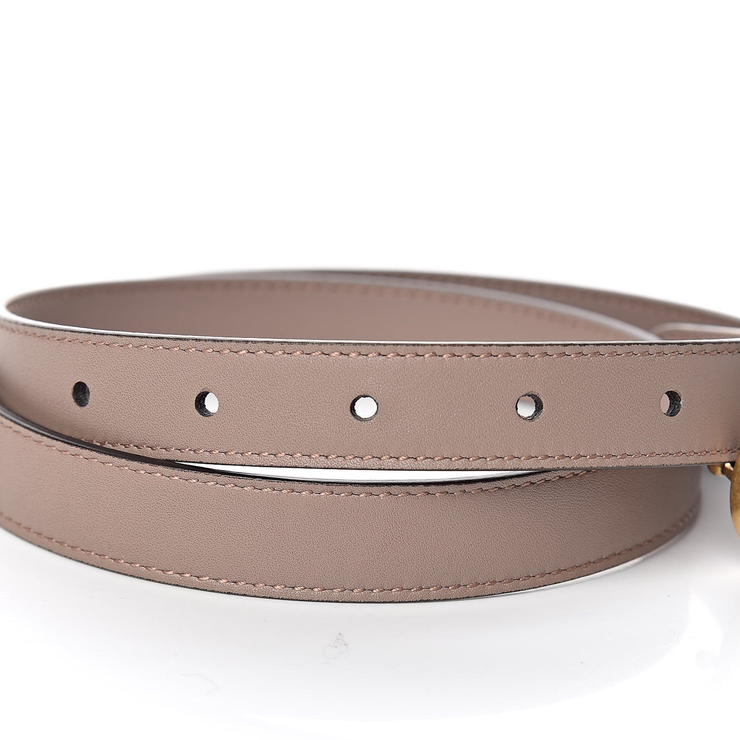 Calfskin Double G 20mm Belt 75 30 Porcelain Rose