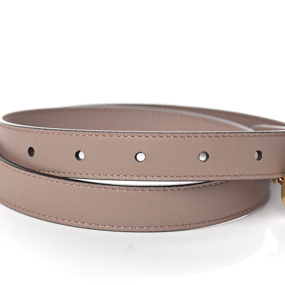 Gucci Calfskin Double G 20mm Belt 75 30 Porcelain Rose 4 of 6