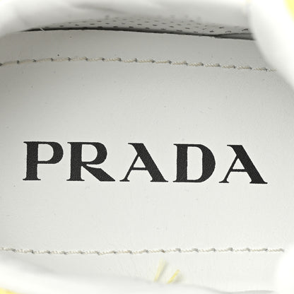 Prada Re-Nylon Piuma Metal Triangle Logo Quilted 45mm Sneakers 41 Narciso 8 of 14