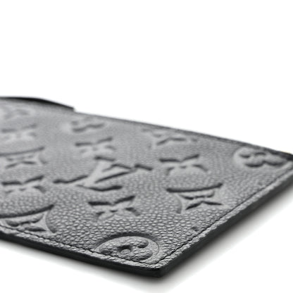 Louis Vuitton Empreinte Felicie Chain Wallet Zippered Insert Black 8 of 8