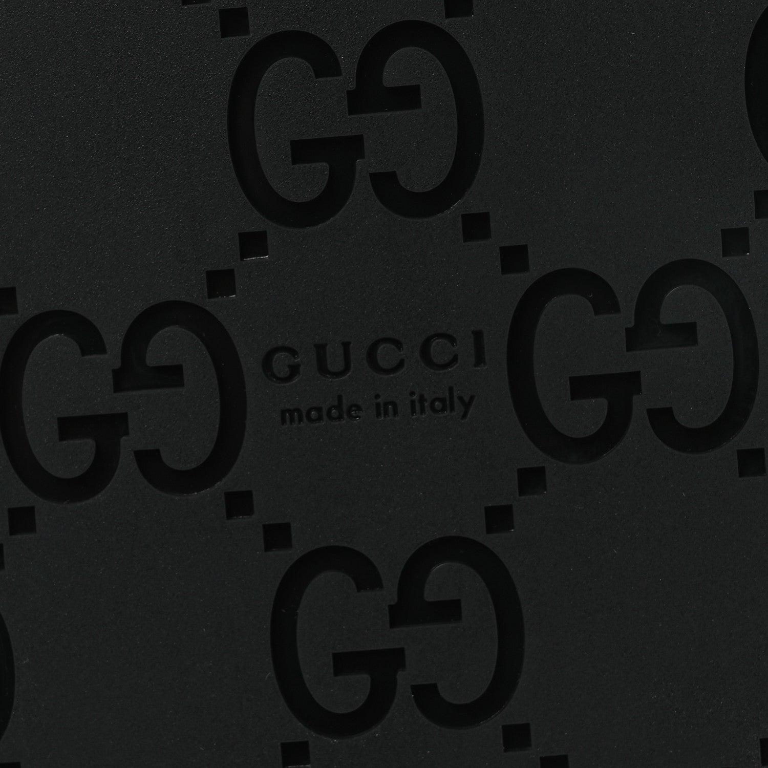 Gucci Guccissima GG Embossed Womens Sandals 40 Black 8 of 11