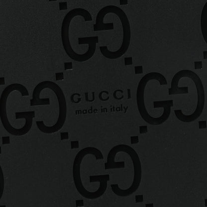 Gucci Guccissima GG Embossed Womens Sandals 40 Black 8 of 11