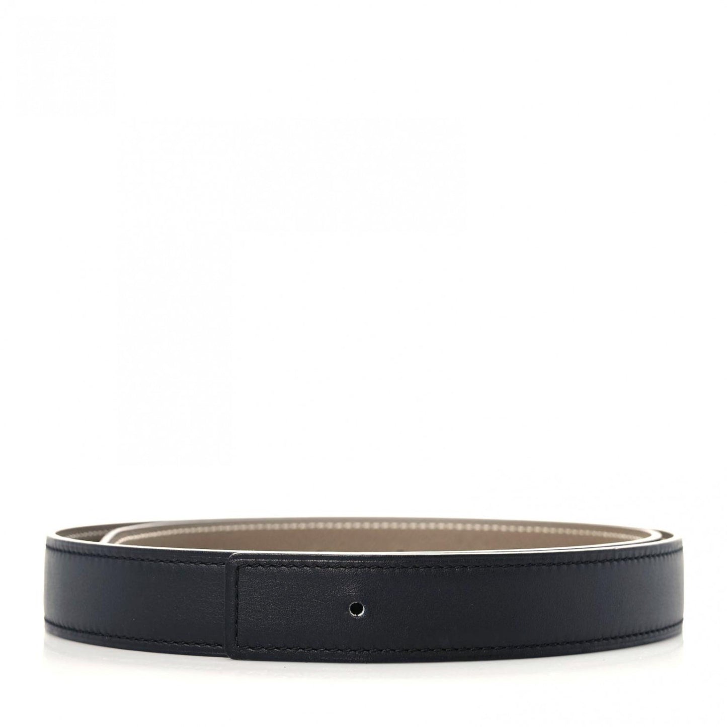 Swift Epsom 24mm Belt Strap 75 Black Etoupe