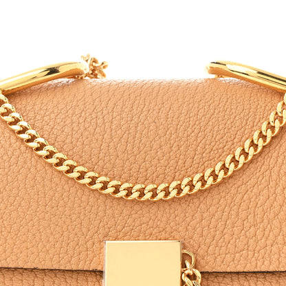 Chloe Grained Lambskin Mini Drew Shoulder Bag  Softy Brown 8 of 10