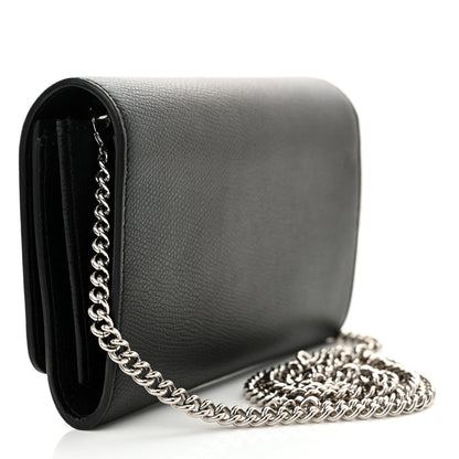 Fendi Vitello Cruise F is Fendi Wallet On Chain Black 3 of 13