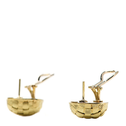 Roberto Coin 18K Yellow Gold Appassionata Square Earrings 3 of 4