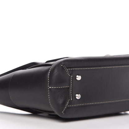 Bottega Veneta French Calfskin Maxi Intrecciato Small Arco Black 6 of 10