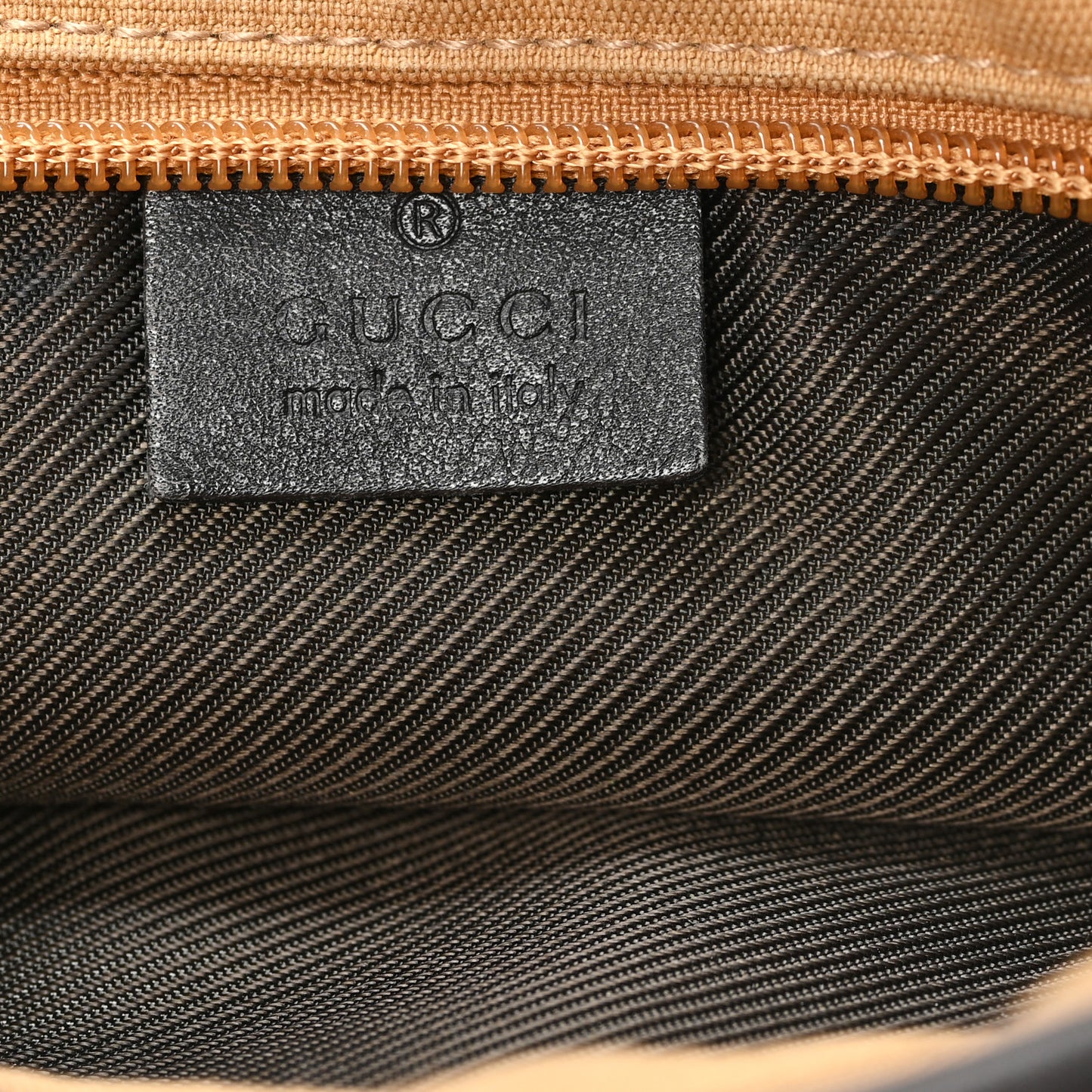 Canvas Calfskin Monogram Tall Tote Beige