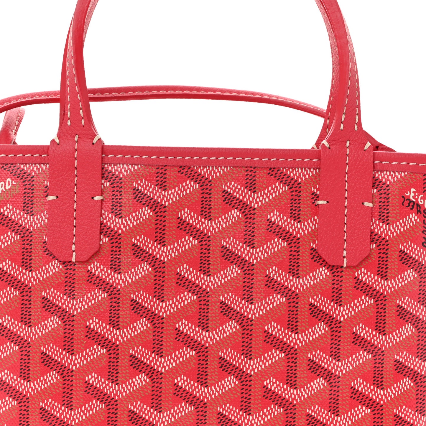 Goyardine Le Jardin Poitiers Tote PM Fuchsia