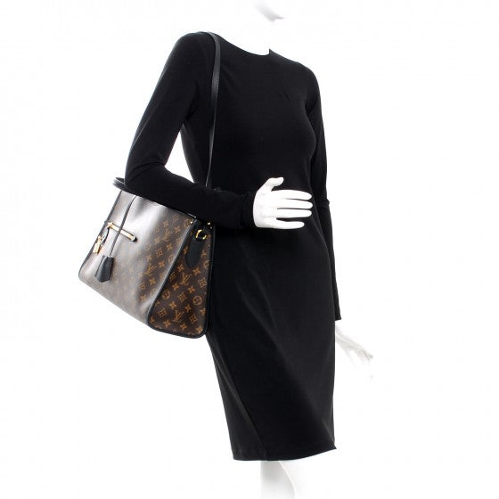 Louis Vuitton Monogram Popincourt MM Black 2 of 7
