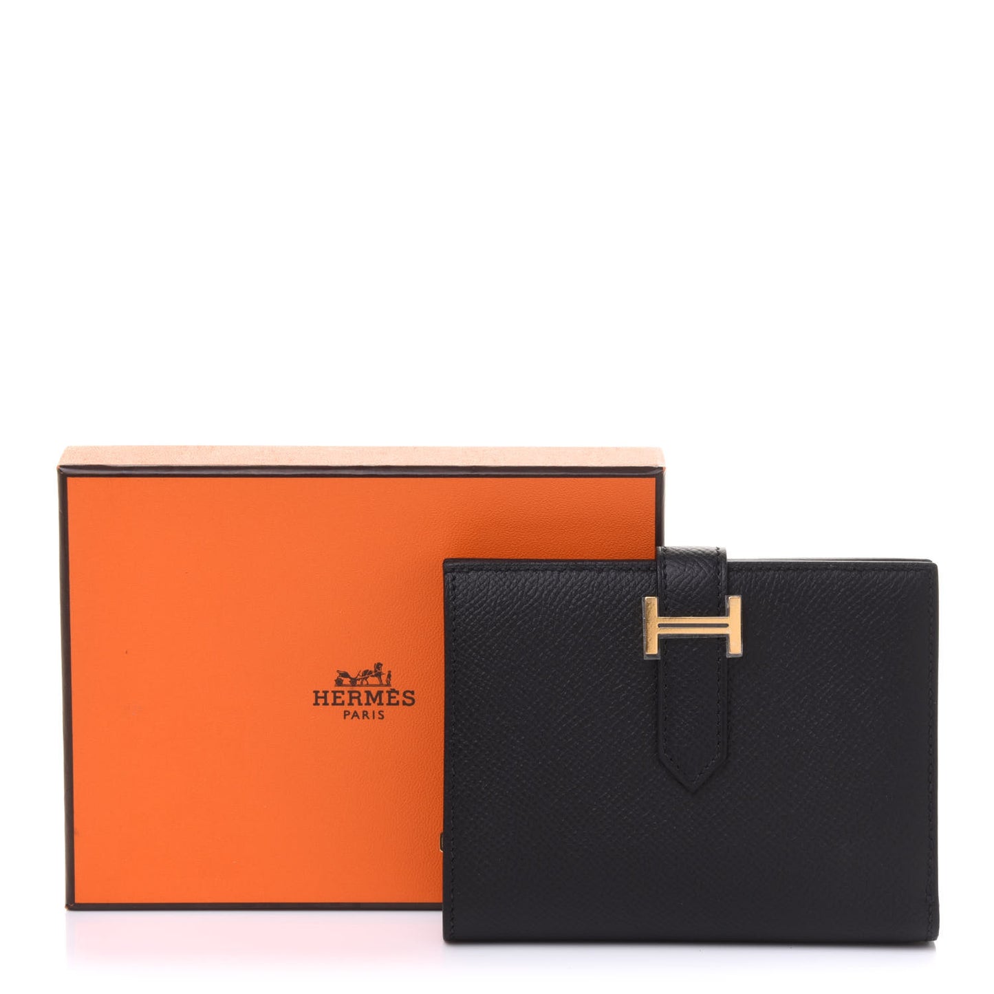 Epsom Bearn Compact Wallet Black