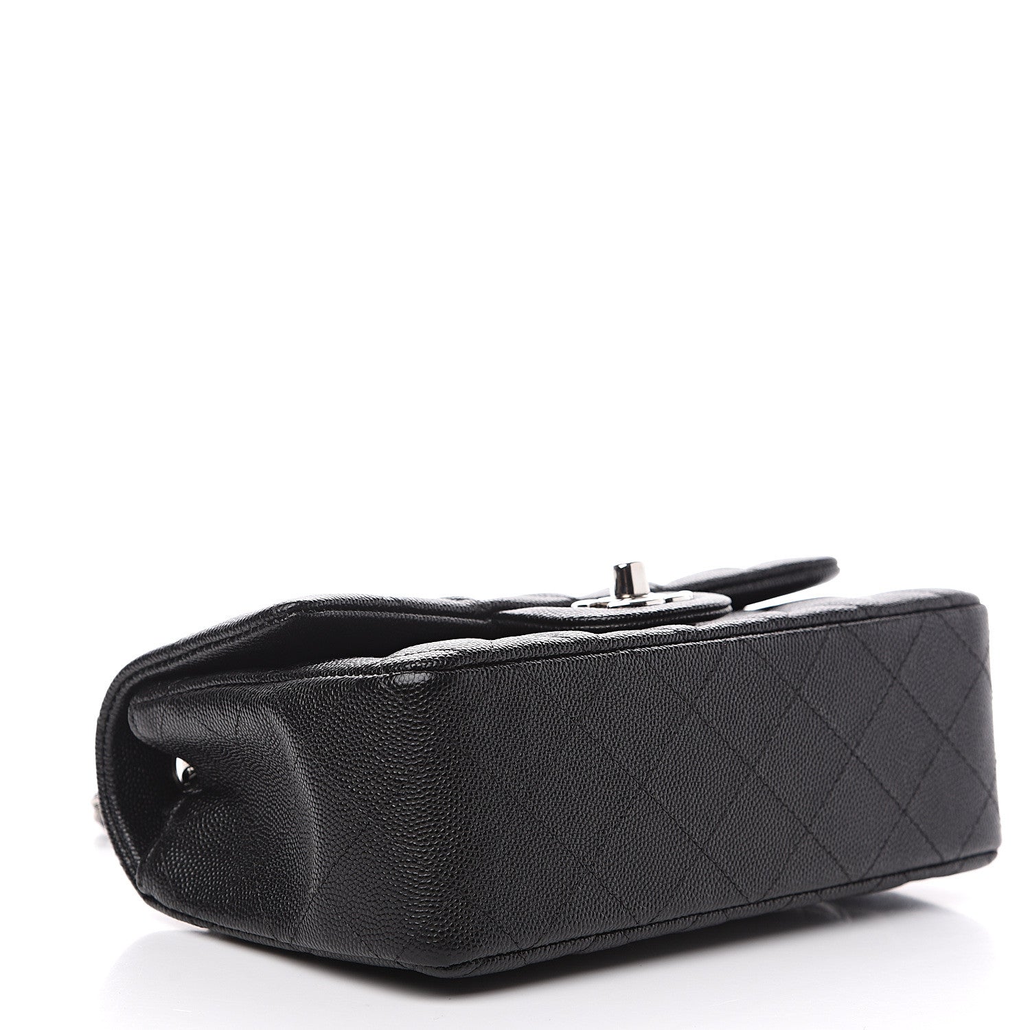 Chanel Caviar Quilted Mini Rectangular Flap Black 3 of 9