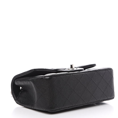 Chanel Caviar Quilted Mini Rectangular Flap Black 3 of 9