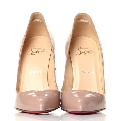 Christian Louboutin Patent Pigalle 120 Pumps 36 Nude 2 of 10