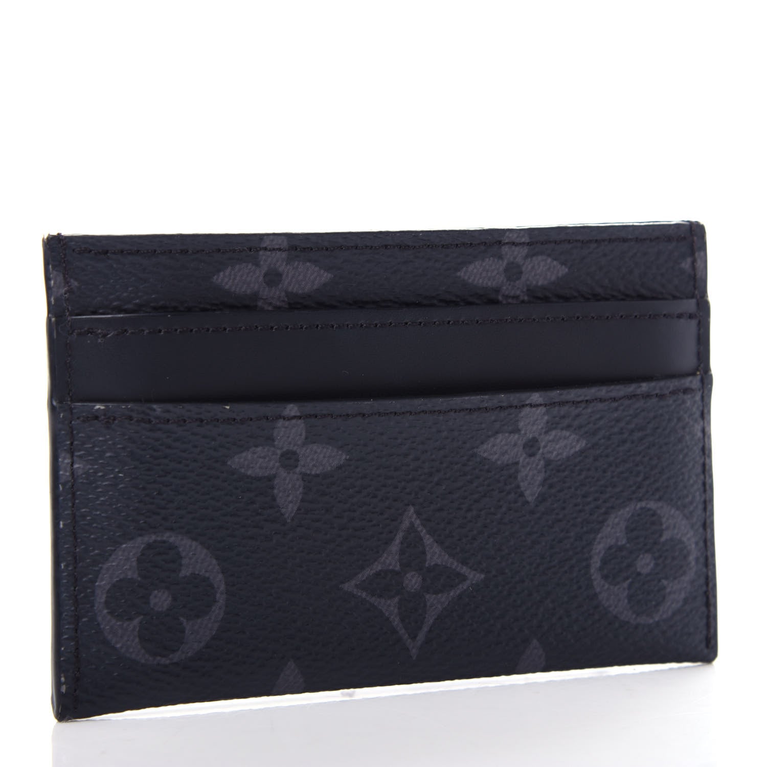 Louis Vuitton Monogram Eclipse Porte-Cartes Double Card Holder 3 of 8