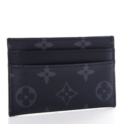 Louis Vuitton Monogram Eclipse Porte-Cartes Double Card Holder 3 of 8