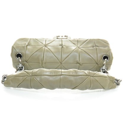 Chanel Calfskin Quilted Medium Origami Flap Khaki 5 of 10