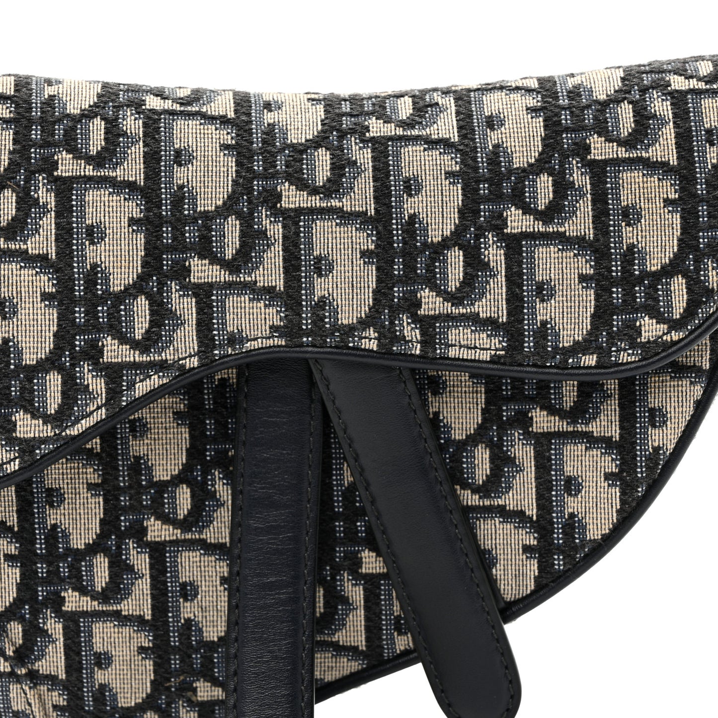 Oblique Mini Saddle Bag Blue