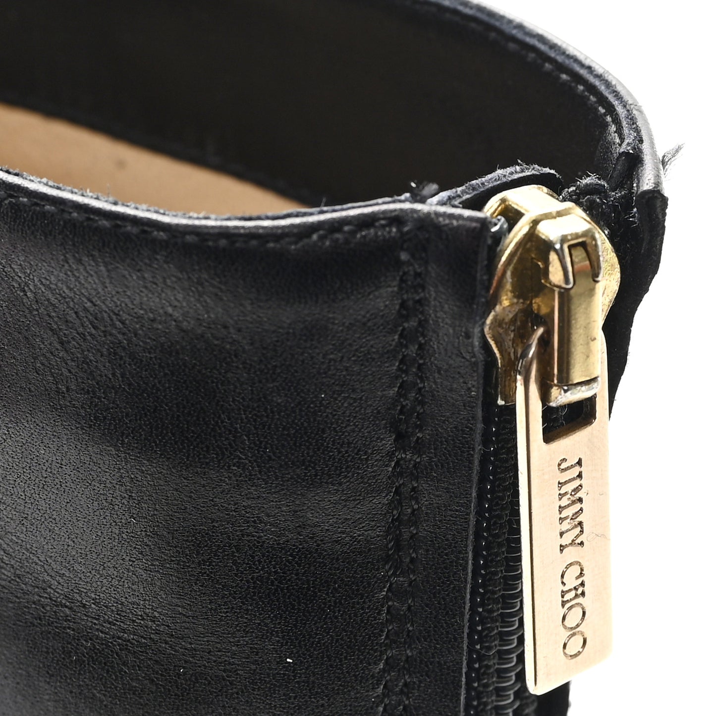 Calfskin Mayor Ankle Boots 36.5 Black