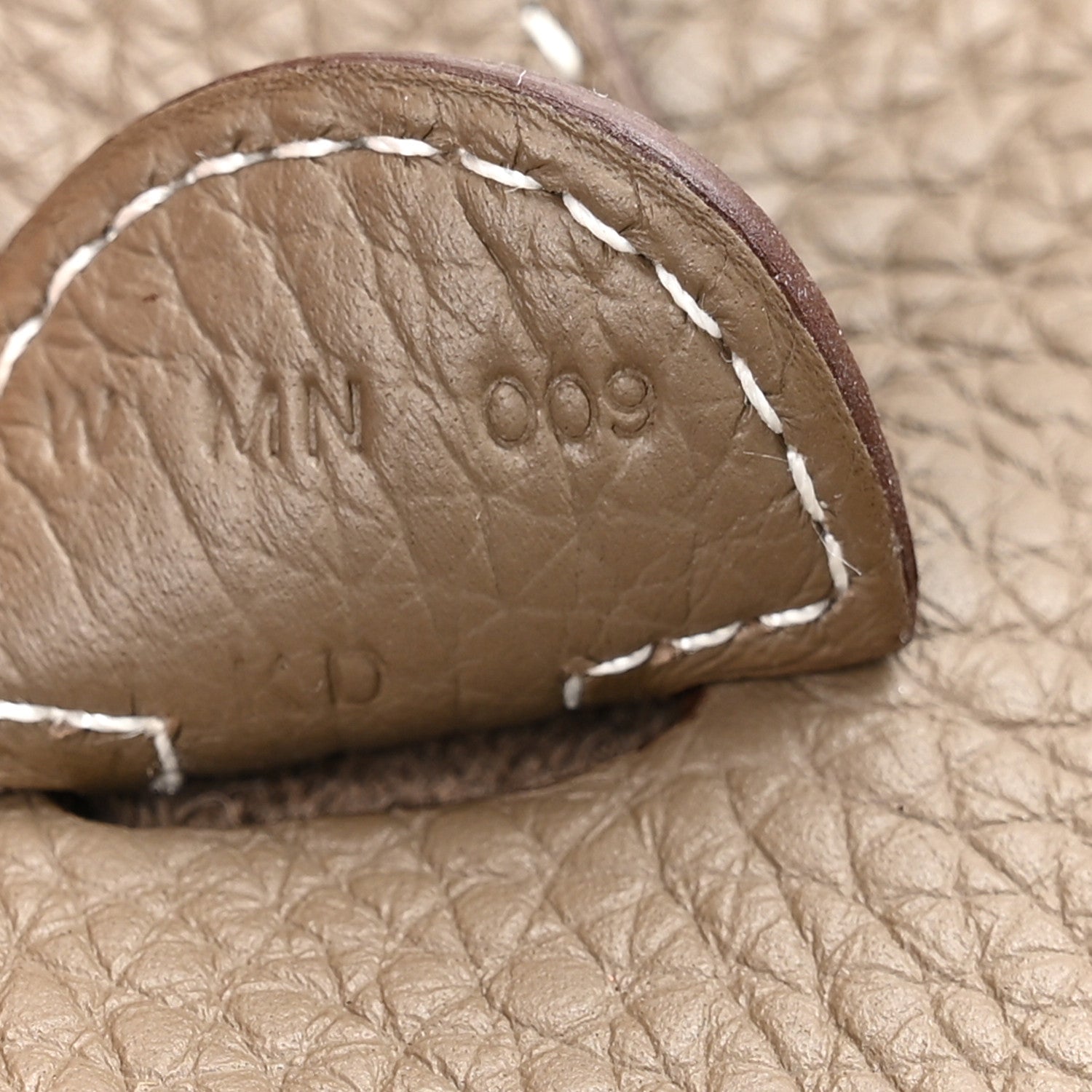 Hermes Taurillon Clemence Evelyne III PM Etoupe 7 of 10