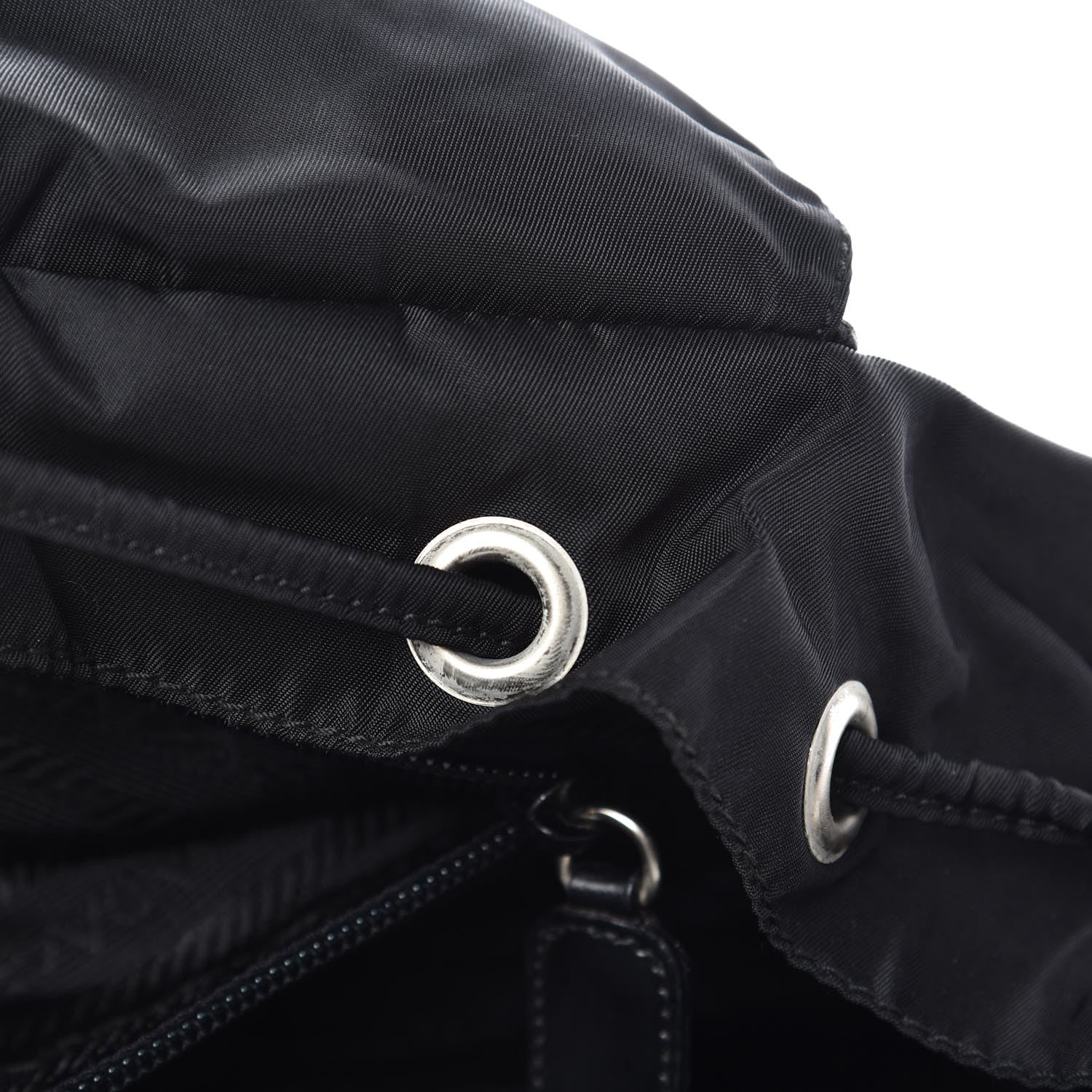 Prada Tessuto Nylon Vela Backpack Black 7 of 11