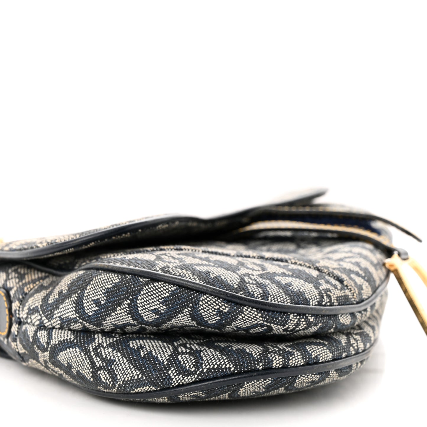 Monogram Saddle Bag Blue