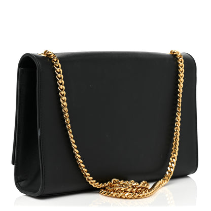 Saint Laurent Smooth Calfskin Medium Classic Monogram Kate Tassel Satchel Black 3 of 14