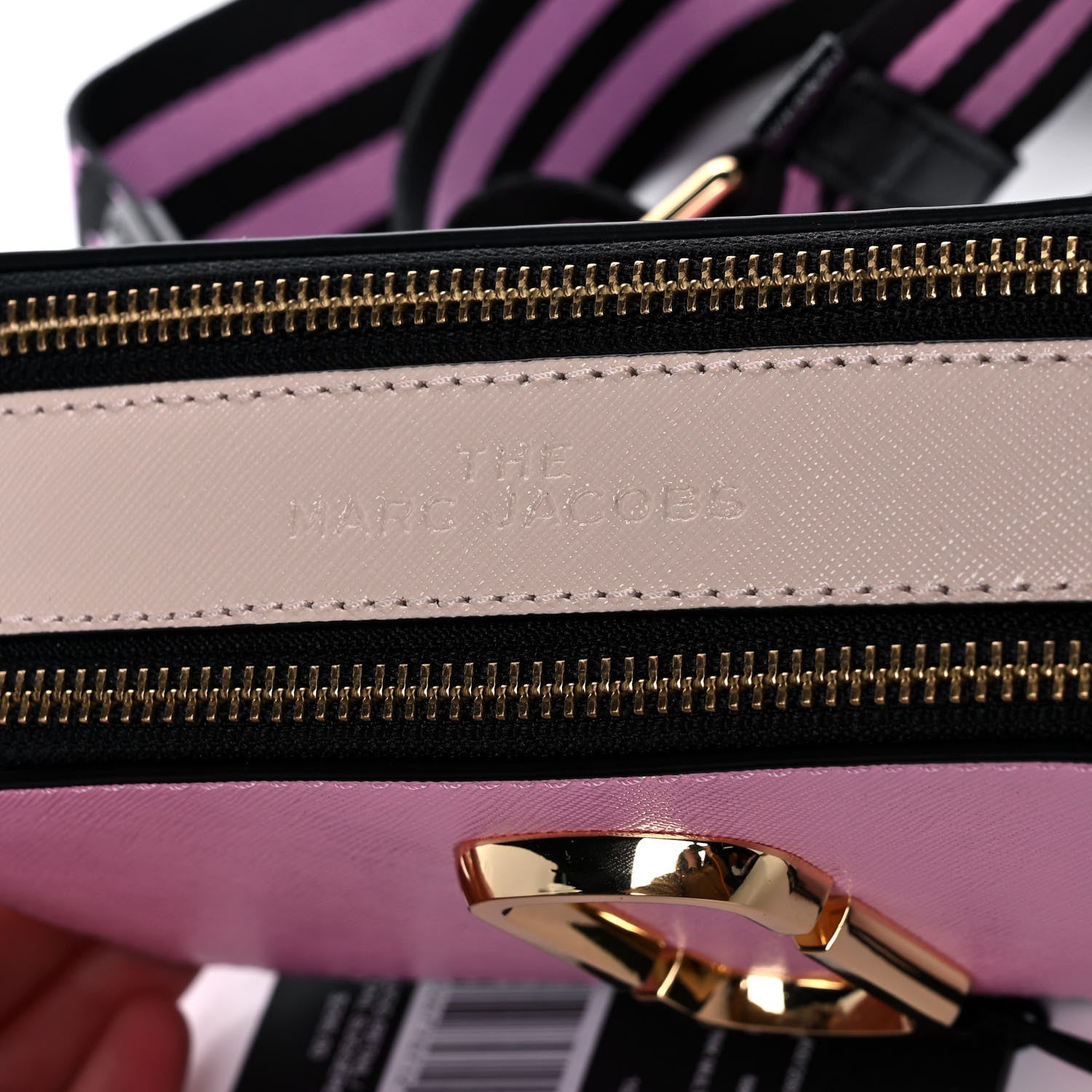 Marc Jacobs Saffiano Small Snapshot Camera Bag Pink Multicolor 11 of 13
