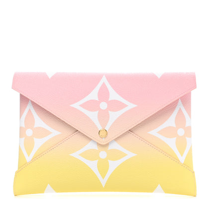 Louis Vuitton Monogram Giant By The Pool Large Kirigami Pochette Pink 1 of 6