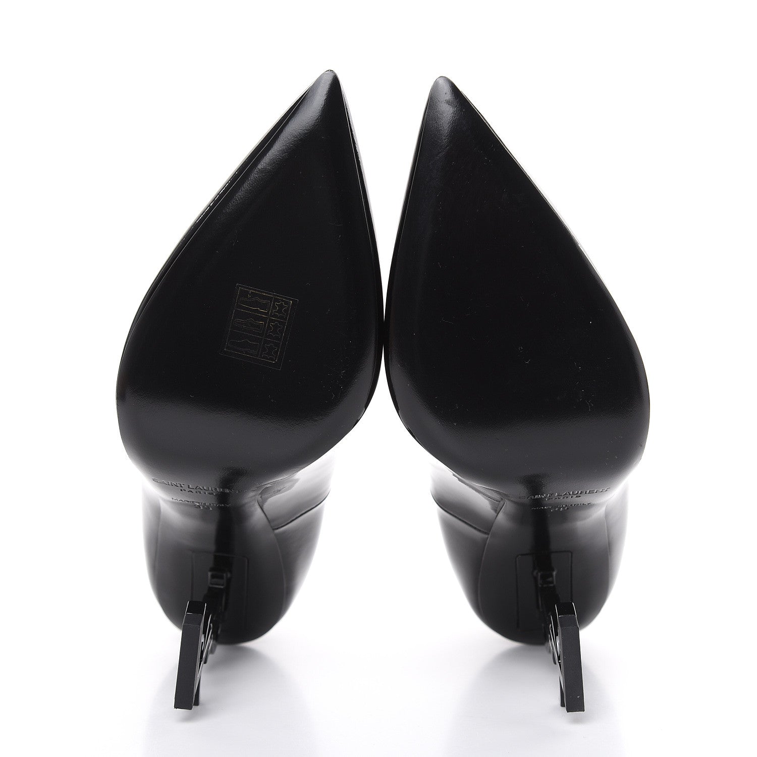 Saint Laurent Patent Opyum 110 Pumps 39 Black 5 of 9