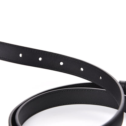 Gucci Calfskin Double G 20mm Belt 95 38 Black 4 of 5