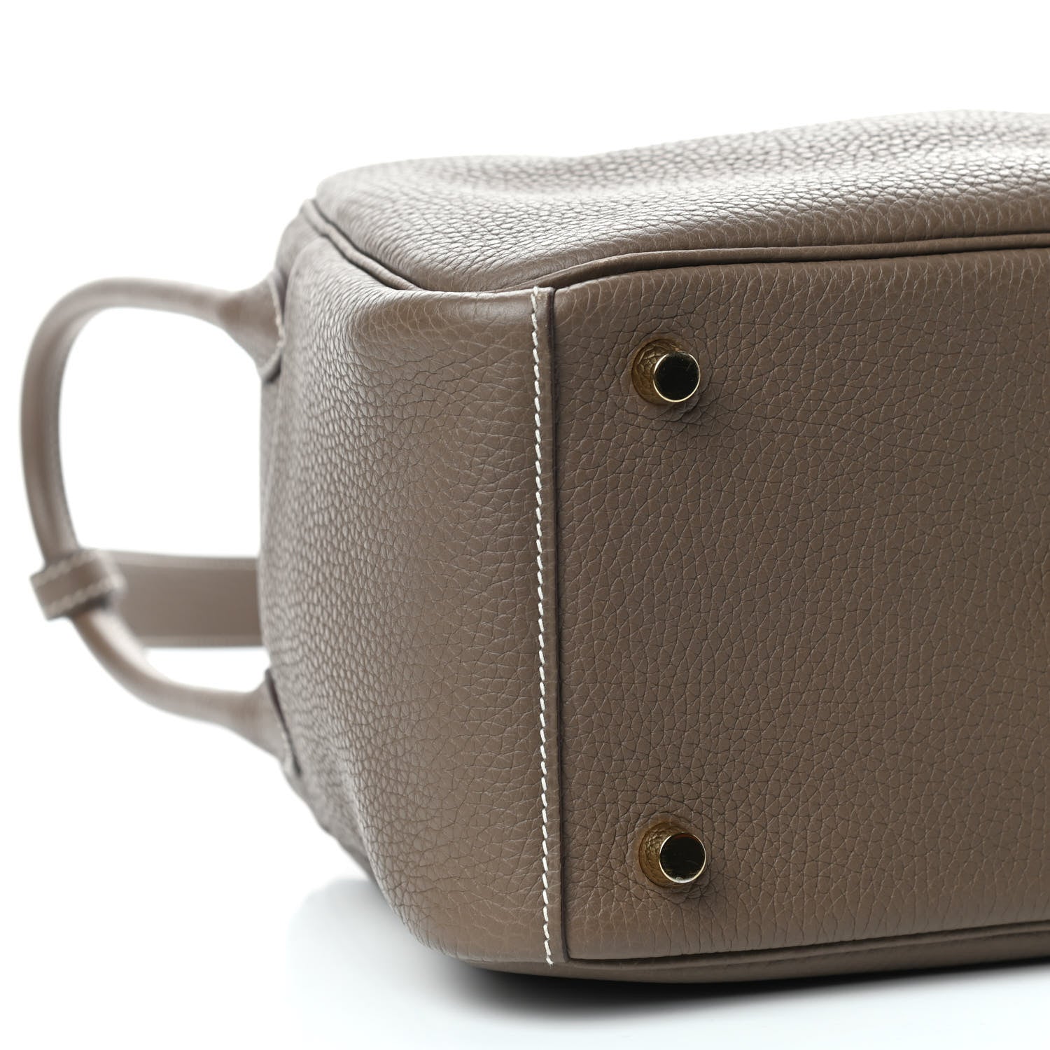 Hermes Taurillon Clemence Lindy 26 Etoupe 13 of 17